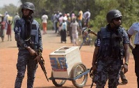 Ghana's police officers are outnumbered by security contractors by more than 10 to one