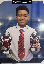 Christian Atsu's son named Player of the Season at North Shields U-12s