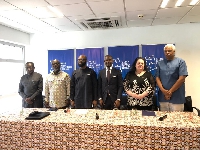 Oliver Boakye, Samuel Antwi-Gyekyi, Dr Gordon Adomdza, David Ofori, H.E Shlomit Sufa  and David Robe
