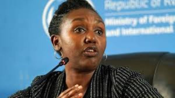 Yolande Makolo serves as a spokesperson for the government