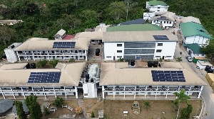 The solar project cost about US$120,000.00