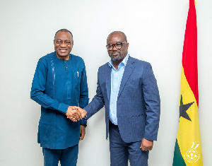Dr Abdul-Rashid Hassan Pelpuo and Kurt Edwin Simeon-Okraku
