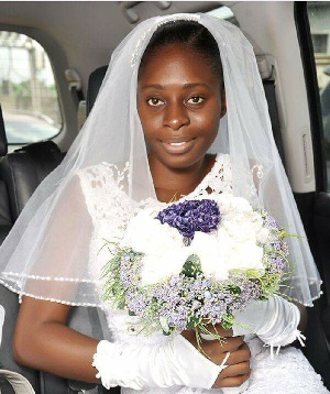 Bisola Umoren, the 'no make-up bride'