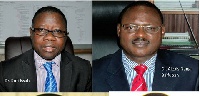 Dr. Kofi Issah and Dr. Alexis Nang-Baifubah