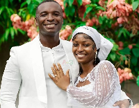 Captain Frank Amoaning Donkor and his wife