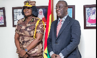 Director General of Prisons Service (L) has shared how Chief Justice (R) proposed to her