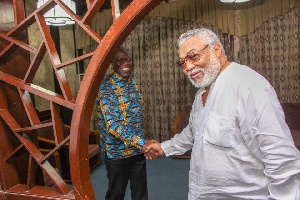 Rawlings described the late former Vice President as a public servant who served his term well