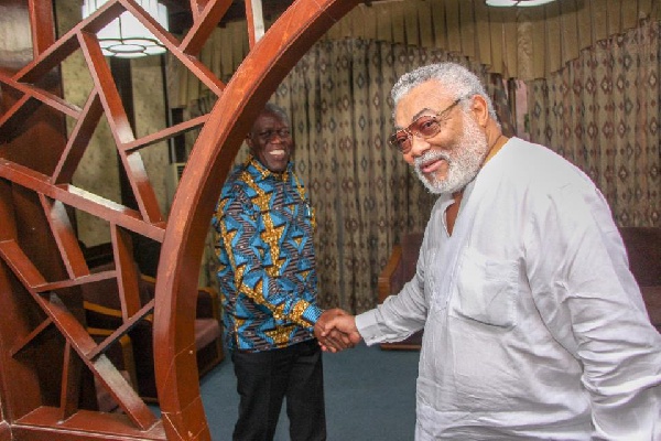 Rawlings described the late former Vice President as a public servant who served his term well