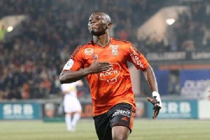 Lorient striker Majeed Waris