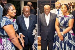 Charlotte Osei and Nana Akufo-Addo have not been seen together in public since 2018