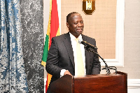 Ghana's Lands Minister, Emmanuel Armah-Kofi Buah