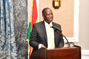 Ghana's Lands Minister, Emmanuel Armah-Kofi Buah