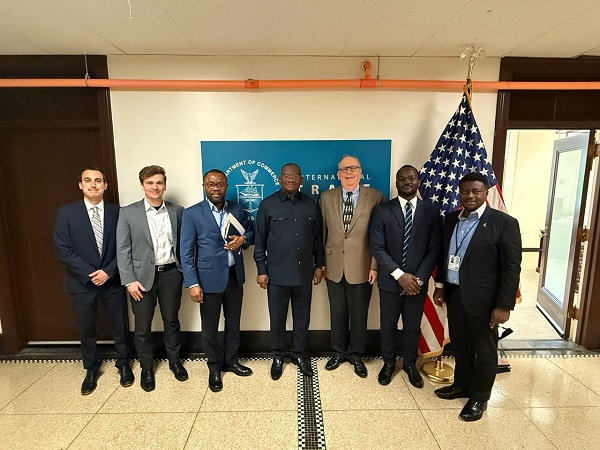 GEXIM team meeting the International Trade Administration team at the US Department of Commerce