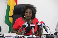 Sanitation and Water Resources Minister Cecilia Abena Dapaah