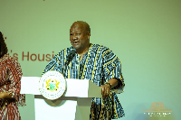 John Dramani Mahama is the President of Ghana