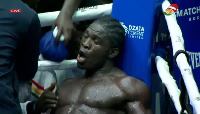 Jonathan Tetteh defeated Freezy Macbones after eight rounds of boxing