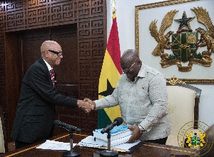 Emile Short Commission presents reports to President Akufo-Addo