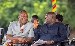 Energy Minister, Dr. Matthew Opoku Prempeh and Dr Mahamudu Bawumia