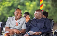 Energy Minister, Dr. Matthew Opoku Prempeh and Vice President Dr. Mahamudu Bawumia