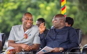 Matthew Opoku Prempeh (left) with Bawumia at a public function - File photo