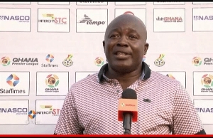 Aduana Stars coach Yaw Acheampong eyes good finish in the Ghana Premier League