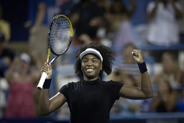 Venus Williams became the second oldest player to win a WTA singles match