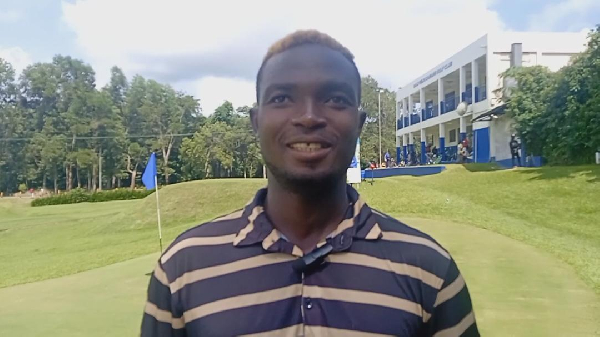 Tema-based golfer,  Augustine Manasseh