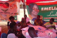 Mahama Ladies in collaboration with Emelia Ladies campaign in Upper Denkyira East.
