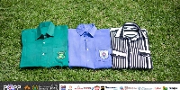 The uniforms of the three schools in the 2022 finals of the NSMQ