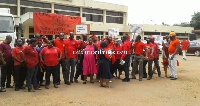 ECG workers protest against privatisation