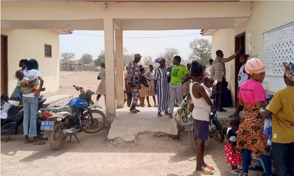 Some residents during the screening exercise