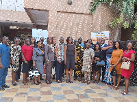 Members of the NPF in a group photo after the meeting