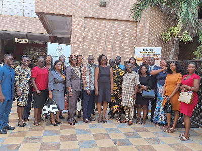 Members of the NPF in a group photo after the meeting