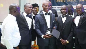 Kwesi was given the award of Akatakyie Brand Ambassador for his contribution to Ghana Football