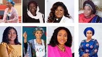 Eight of di 25 women candidates