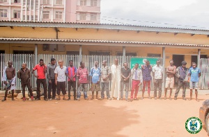 The offenders who were arrested on May 30, 2018