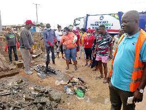 Agormanya Market Cleanup Exercise