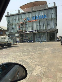 The signage of Zylofon media at the Kisseman  branch was removed due to expired rent