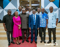 Dr Mahamudu Bawumia among other the leadership of GMA