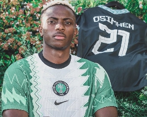 Nigeria striker Victor Osimhen