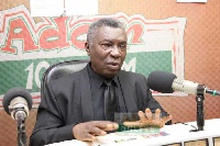 Prof. Frimpong Boateng has reiterated government's determination to end the galamsey menace