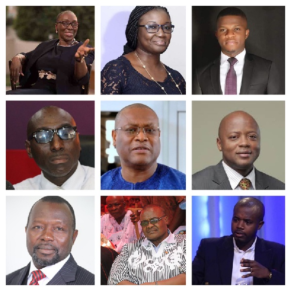 These are the 9 lawyers assigned as spokespersons for NDC’s 2020 election petition