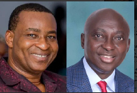 Samuel Atta Akyea (R) is counsel for Wontumi (L)