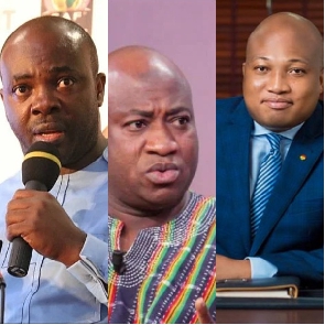 Isaac  Asiamah, Murtala Mohammed and Okudzeto Ablakwa