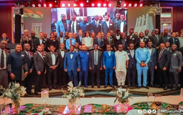 Business leaders who attended the Ghana CEO-presidential gala in Accra