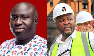 (L-R) Paul Yandoh has praised Ibrahim Mahama on Damang developmental projects