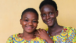 A file photo of two female students