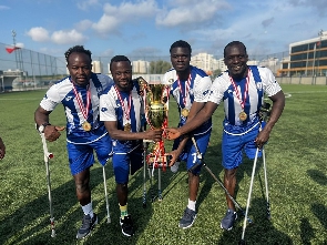 The four amputees who won the Super League cup