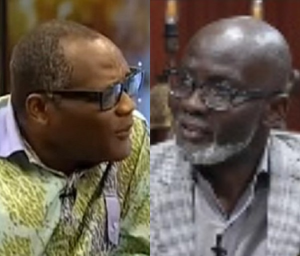 Dr Nii Amu Darko (left), Gabby Asare Otchere-Darko (right)