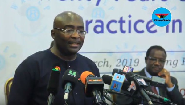 Vice President of Ghana,  Dr Mahamudu Bawumia